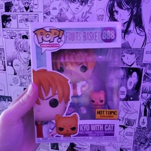 Fruits Basket, Kyo with Cat Funko  Pop